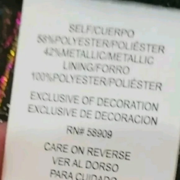 Gianni Bini metallic faux wrap sleeveless  mini cocktail dress - Picture 15 of 15